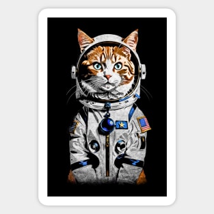 Astronaut cat Sticker